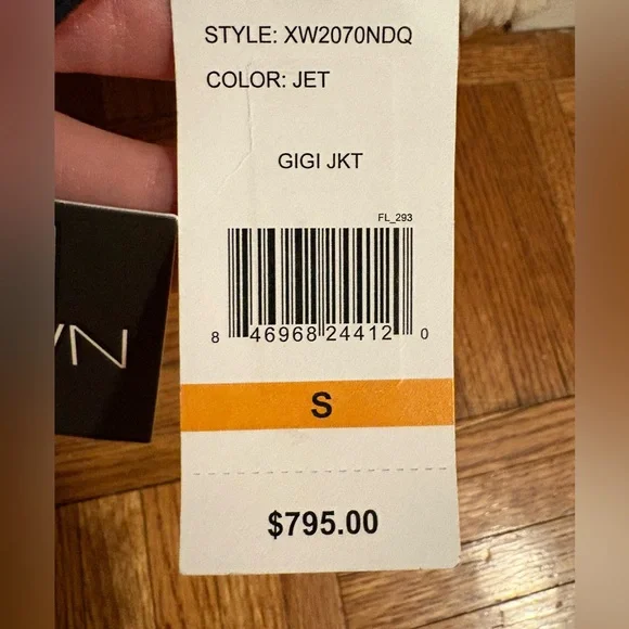 SAM. Gigi Shearling Trim down jacket size small new with tags - Picture 3 of 16